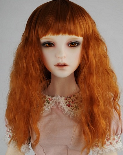 1/6 Scale Ball Jointed Doll Wig - Heat Resistant Rainbow Hair For Dolls
